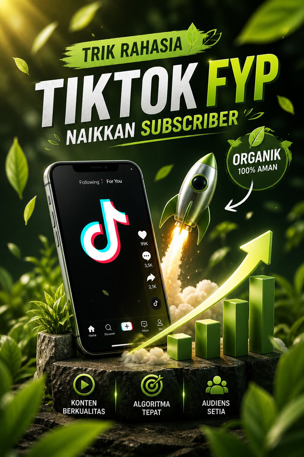 Sistem Kebiasaan Harian TikTok 2026 untuk Menjaga FYP Stabil dan Pertumbuhan Subscriber Organik Berbasis Rutinitas Mikro