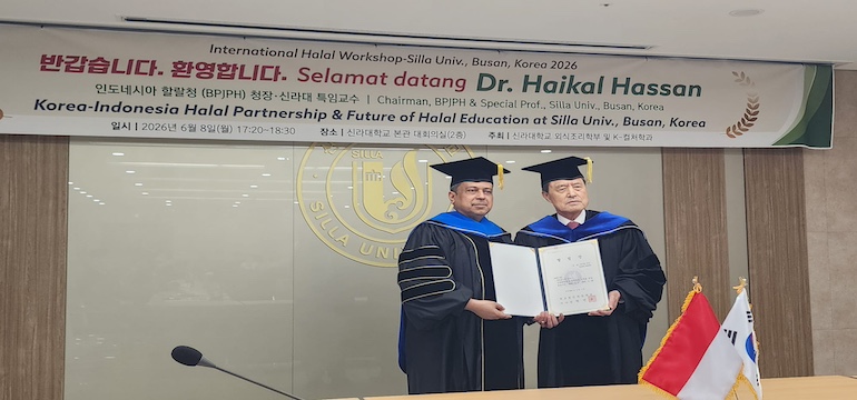 Profesor Kehormatan untuk Haikal Hasan, Momentum Baru Diplomasi Halal Indonesia